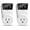 120V-2 Pack, variant on Surge Protector, 1800W Wall Surge Protector for Refrigerator, TV, PC, Appliance, Regulator with LED Display Screen, Adjustable Protector, 15A, 120V, 4 Pack