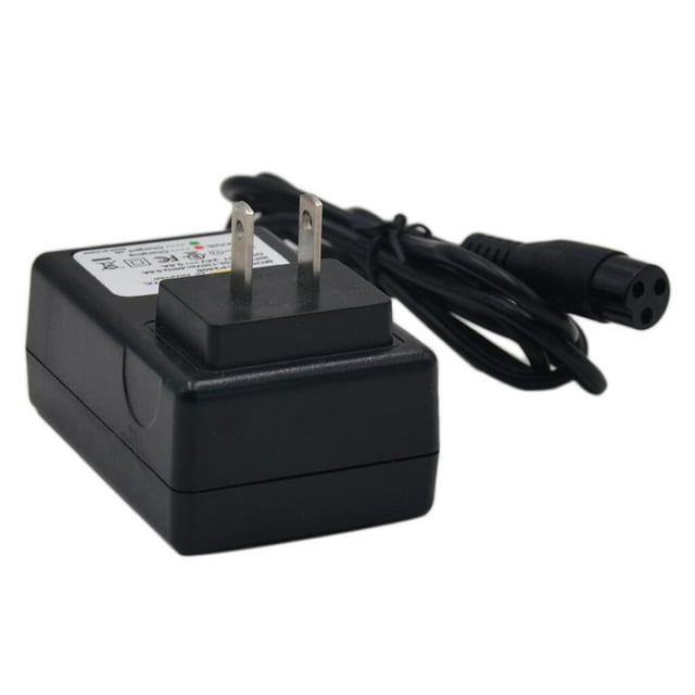 fastboy 24V 0.6A 3-Prong Battery Charger For Razor Scooter E100 E125 E500S PR200