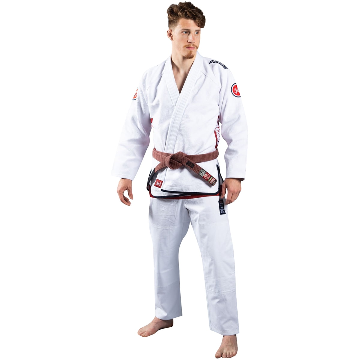 Scramble Athlete 4 BJJ GI Brazilian Jiu Jitsu Kimono White 550+