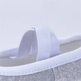 thumbnail image 5 of Hinvhai Kids Lace-up Jazz Dance Shoes Canvas Soft Leather Split Sole Ballet Boots for Girls Boys Silver 3.5(39), 5 of 9