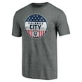 thumbnail image 2 of Men's Gray Orlando City SC Americana Parade Pin Tri-Blend T-Shirt, 2 of 3