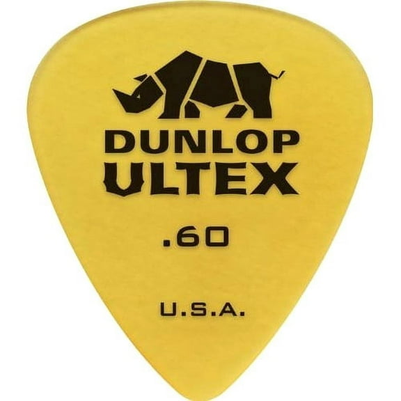 Dunlop Ultex Standard Guitar Picks, 6 Picks (.60)
