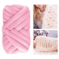 thumbnail image 4 of Langgg Chunky Yarn Knitting Arm Knit Soft Yarn 250G for DIY Rug Making Sweaters Pink, 4 of 9