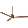 thumbnail image 6 of 44" Minka Aire Simple Soft Brass Wet Ceiling Fan with Remote Control, 6 of 7
