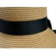 thumbnail image 3 of Sombrero de paja para playa de verano para mujer, protección UV UPF50, plegable, de ala ancha, para viajes, sombreros de Panamá para verano para mujer, 3 of 6