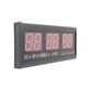 thumbnail image 3 of Reloj Digital Grande ANGGREK Temporizador de Pared LED con Batería Calendario Temperatura Color Rojo, 3 of 7