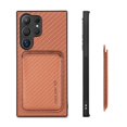 thumbnail image 3 of For Samsung Galaxy S25 Ultra Case Magnetic Detachable Card Holder Phone Back Cover - Black, 3 of 5