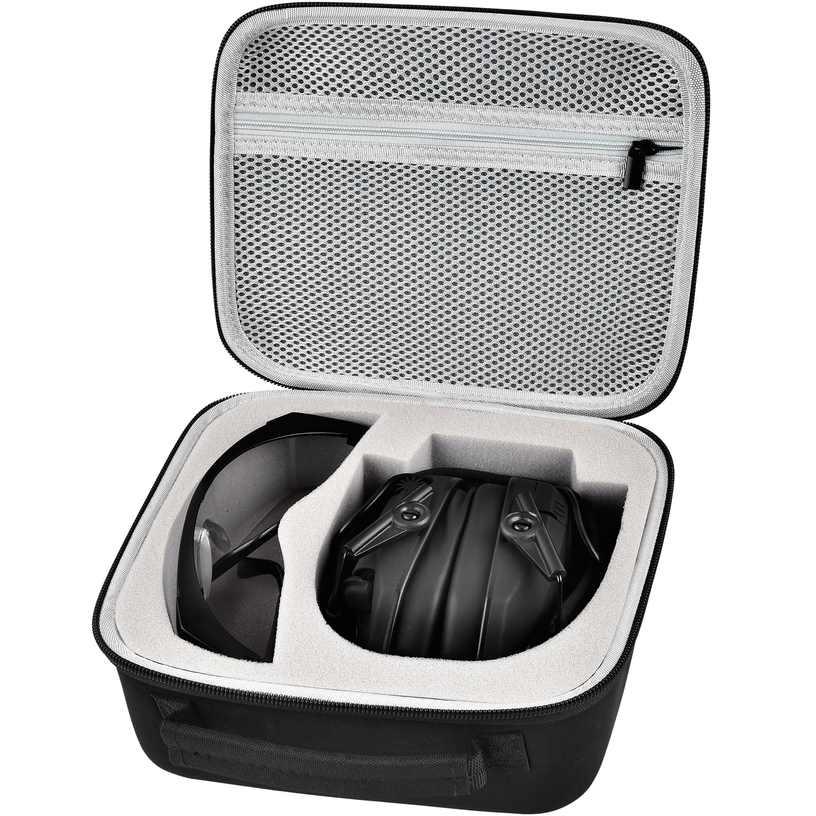 Hard Carry Bag Storage Case for Howard Leight R-01526 Impact Sport OD Earmuff BU 