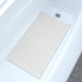 SlipX Solutions 15" x 27" Pillow Top Plus Safety Bath Mat (Cream)