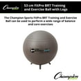 thumbnail image 2 of Champion Sports 65CM MAXAFE SITSOLUTION Ball with Stability Legs, 2 of 5