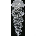 thumbnail image 2 of Cwi Lighting Double Spiral 2 Light Flush Mount With Chrome Finish, 2 of 2