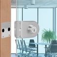 thumbnail image 4 of Cerradura elegante kangjianwuwushu para puerta de vidrio simple Hierro Inoxidable, 4 of 10