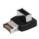 thumbnail image 2 of Adaptador de cabezal USB C frontal Conector tipo C frontal para placa base de PC (B) Kuymtek Para estrenar, 2 of 5