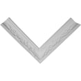 thumbnail image 4 of 5 3/8"H x 27 5/8"P Diane Crown Moulding Inside Corner, 4 of 7