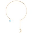 thumbnail image 1 of Collar con colgante Luna Elegante: Cristal falso Lindo Collar de aleación Collar con dijes, 1 of 8