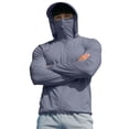 thumbnail image 5 of Cavosen Long Sleeve Fishing Shirts for Men Plus Size UV Protection Lightweight Fast Drying Breathable Hoodie Shirt with Mask Loose Golf Shirts Solid Soft Outdoor Sports Trendy Top, 5 of 8