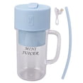 thumbnail image 1 of Mini Mixeur Portable Rechargeable Mixeur Multifonction Grande Capacité pour Étudiants Ménage Bleu, 1 of 10
