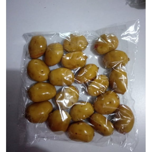 20pcs Realistic Fake Potato Models Artificial Fake Vegetable Decorations Countertop Photo Prop