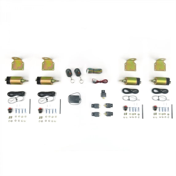 4 Door 8 Function 50 Lbs Remote Shaved Door Popper Kit 427 line out gear imca