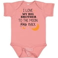 thumbnail image 3 of Inktastic I Love My Big Brother to the Moon and Back Boys or Girls Baby Bodysuit, 3 of 5
