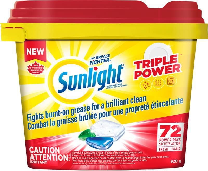 Sunlight®, Triple Power™ Dishwasher Detergent