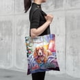 thumbnail image 4 of Watercolor Hello Winter Cocker Spaniel Chill Christmas Welcome All Over Print 3D Canvas Tote Bag Cockers Dog Lover Gifts Reusable Handbag - 00016, 4 of 5