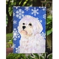 thumbnail image 3 of Carolines Treasures SS4619GF 11 x 15 In. Maltese Winter Snowflakes Holiday Flag- Garden Size, 3 of 3