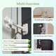thumbnail image 2 of Protector de puerta contra pellizcos para dedos SAFELON ajustable, 2 of 7