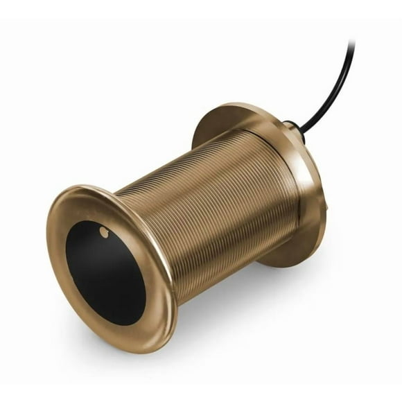 Garmin Transducteur 010-02867-01 GT12M-THF; Support Traversant avec Élément d'Inclinaison à 12 Degrés; 8 Broches; Profondeur Maximale de 800 Pieds pour Eau Salée/1200 Pieds pour Eau Douce; Fréquence Pétillante de Bande Moyenne de 85 à 165 kHz