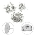 thumbnail image 3 of Shisuyan 2 Sacs Matériaux pour Fabrication de Boucles d'Oreilles Kit de Bouchons d'Oreilles Charmes Dos de Boucles d'Oreilles, 3 of 9