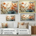 thumbnail image 4 of Designart "Glowing Embers Maple Trees wall art II" Floral Canvas Print, 4 of 5