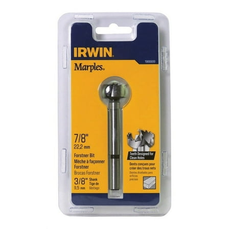 Irwin Marples 7/8In Wood Boring Forstner Drill Bit