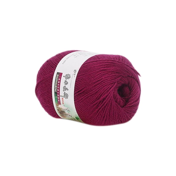 Medio Grueso de Lana Hilo 9x7x7cm Mano Tejido Hilo de Punto Hilo Suave para Bufanda Artesanías, Hilo Fino de Alta Calidad para el Ganchillo Principiantes Expertos Regalo