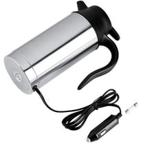 Portable Car Electric Kettle Travel Kettle 12V 750ml Car Hot Water Kettle Heating Cup Electric Kettle Boil Water Tea Coffee with Cigarette Lighter