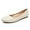 Beige, variant on Women's Flats Shoes Ballet Flats Dress Shoes Comfortable PU Leather Slip on Shoes for Women
