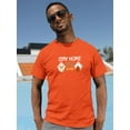 thumbnail image 2 of Stay Home Corgi And Coffee T-Shirt Men -Image by Shutterstock, Male 3X-Large, 2 of 4
