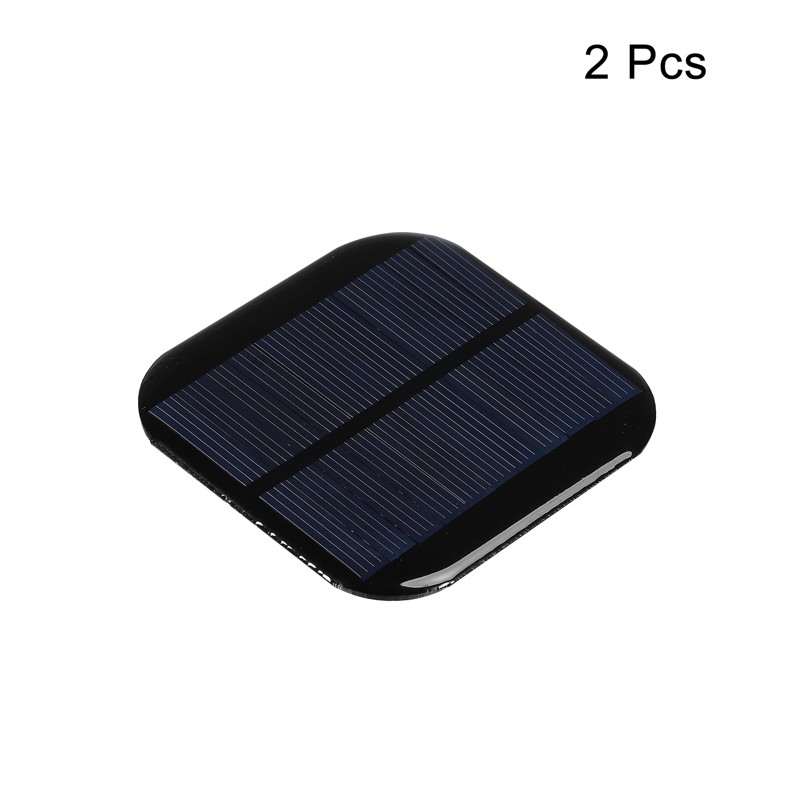 Unique Bargains Mini Solar Panel Cell for DIY Electric Project Black 5.5V 130mA 0.715W