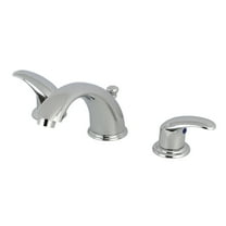 Kingston Brass GKB961LL Widespread Bathroom Faucet, Polished Chrome