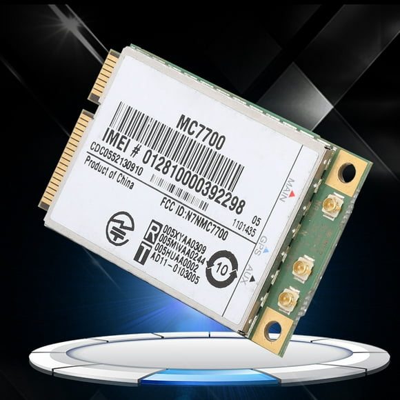 Carte 4G, Module PCI-E, Module Intégré MC7700 PCI-E 100Mbps 3G/4G LTE FDD pour