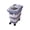 Blue, variant on OCCOA Foldable Airtight Rice Storage Container with Rolling Wheels, Humidity Proof Grain Bin for Flour Dog Cat Food, Kitchen Pet Food Organizer, Blue