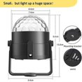 thumbnail image 3 of Stage Light, 3 Colors Party Bulb 5w Led 7 Rgb Voice Control Mini Crystal Ball Projector, 3 of 3