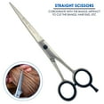 thumbnail image 4 of Professional Barber Salon Home Haircutting Scissors/Shears 6.5" For Men Women Kids, 4 of 7