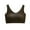 Womens Bras Brown, variant on Sports Bras for Women Plus Size M-5X Pullover Wirefree Push Up Bralettes Ladies Casual Solid Color Breathable Full-Coverage Workout Underwear Bra