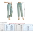thumbnail image 3 of Pantalones de chándal de yoga para mujer Cintura ancha Modal Elástico Cómodo Suelto Ancho, 3 of 8