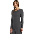 thumbnail image 2 of Healing Hands Women's Underscrub Soft Knit Melissa Longsleeve Scrub Tee with Breathable & Easy Care Fabric 5047, 2 of 7