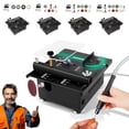 thumbnail image 3 of 2025 Mini Multi-functional Table Saw, Mini Table Saw for Crafts, Portable Electric Small Wood Cutting Desktop Cutter Engraving Machine, Adjustable Mitre Tablesaw Polisher Tool, 3 of 6