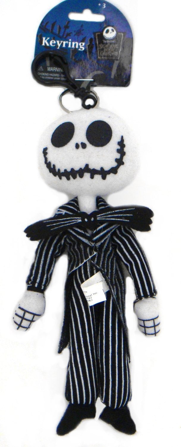 nightmare before christmas plush keychain