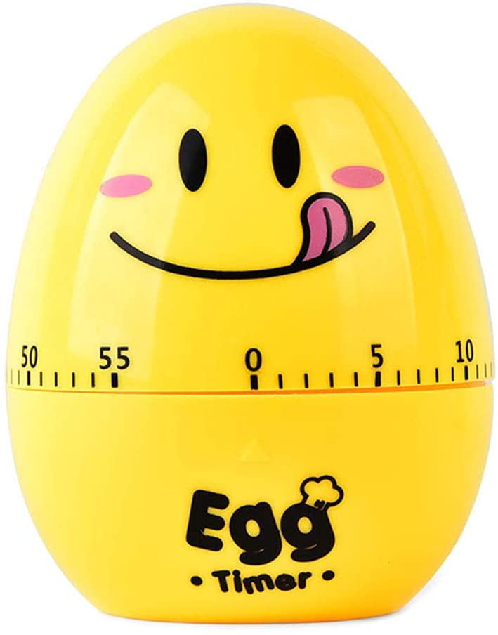 Kitchen Timer, Egg Timer, Cartoon Egg Mechanical Clockwork Stopwatch
