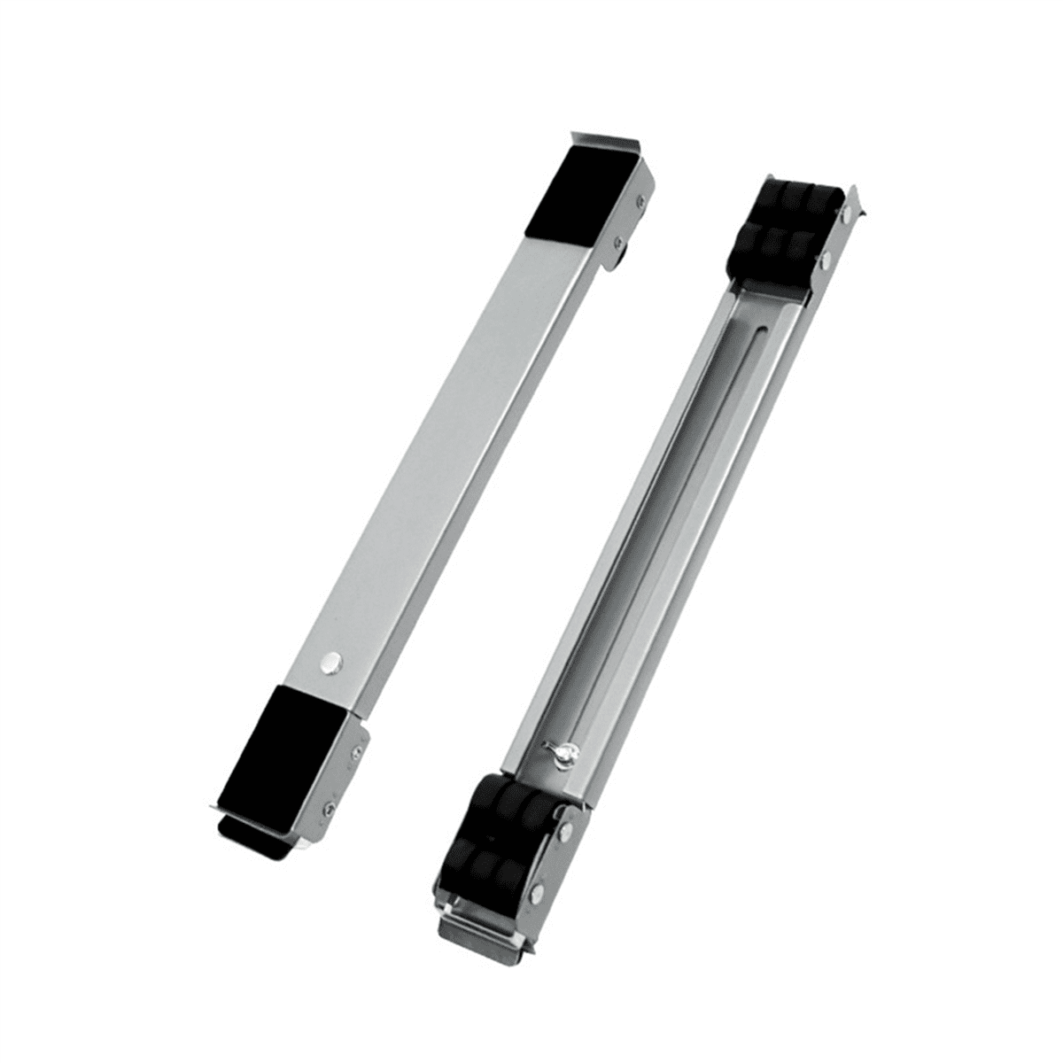2X Washing Machine Base Stand Trolley Feet Movable Adjustable Telescopic Fridge Stand Wheel for Dryer Refrigerator -Grey,2 x Washing Machine Base,Grey
