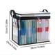 thumbnail image 5 of Bolsa de Almacenamiento de Viaje Transparente Grande Bolsa de Almacenamiento Transparente Impermeable con Asa, Bolsa de Almacenamiento con Cremallera para Organización C, 5 of 5